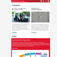 Lettre d'information Climaxion avril 2025